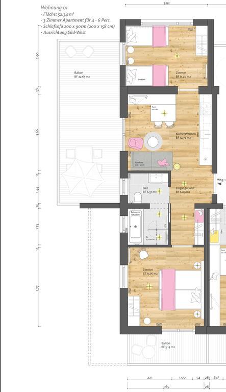 Residence Gruenwald San Martino In Passiria  Bagian luar foto